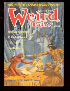 PULP:  WEIRD TALES-SPG 1988-GENE WOLFE-ANNIVERSARY ISSUE-PULP FN