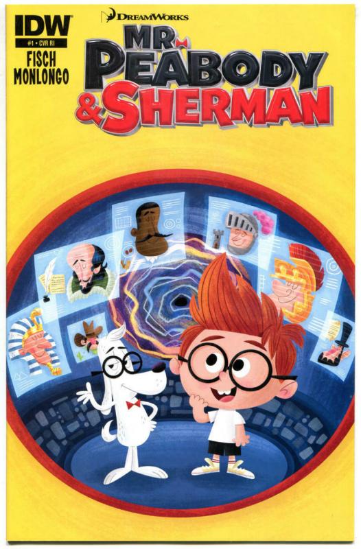 MR PEABODY & SHERMAN #1, NM, Variant, Dreamworks, Disney, Cartoon, 2013