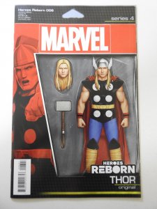 Heroes Reborn #6 (2021) Thor Action figure Variant Edition