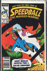 Speedball #10 (1989) Speedball