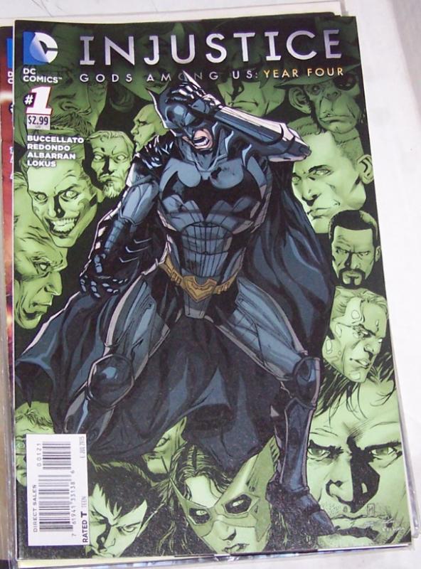 Injustice Gods Among Us Year Four #1 (2016, DC) BATMAN