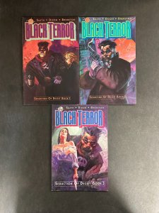 Black Terror (1989) #1-3 VF- (7.5) Complete Set