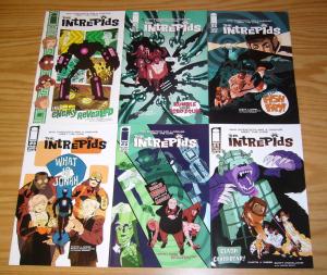 Intrepids #1-6 VF/NM complete series mad scientists are a disease. meet the cure