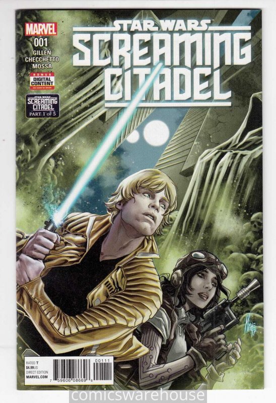 STAR WARS SCREAMING CITADEL (2017 MARVEL) #1 NM A75204