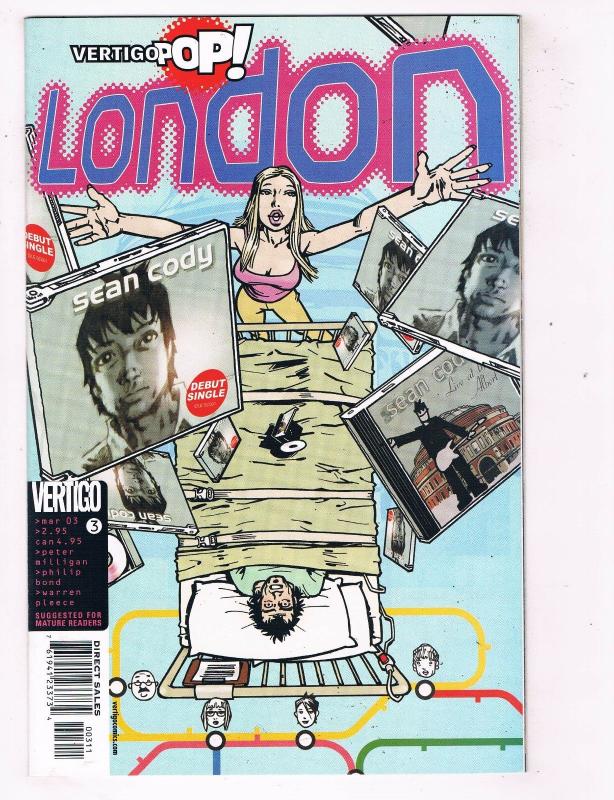 London #3 NM DC Vertigo Comics Modern Age Comic Book Mar 2003 DE47 AD33
