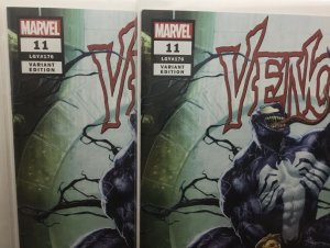 Venom #11 Trade Variant Tan Art VFN/NM Cates 