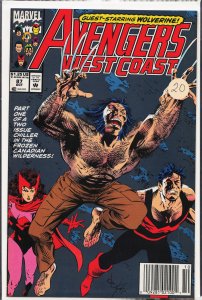 Avengers West Coast #87 (1992) West Coast Avengers / Avengers West Coast