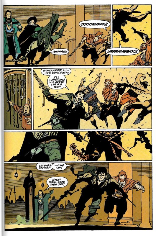 FAFHRD and the GRAY MOUSER 1 - 4 (1990-91) 8.5VF+  Complete Run! Mike Mignola!