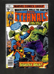 Eternals #15 Vs. Hulk!