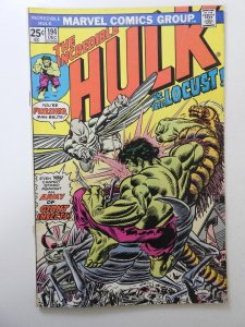 The Incredible Hulk #194 (1975) VG Condition! 1/2 in spine split