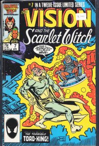 The Vision and the Scarlet Witch #7 (1986) The Vision
