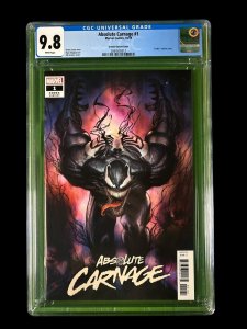 Absolute Carnage #1 CGC 9.8 Marvel Comics 2019 Codex Variant Cover