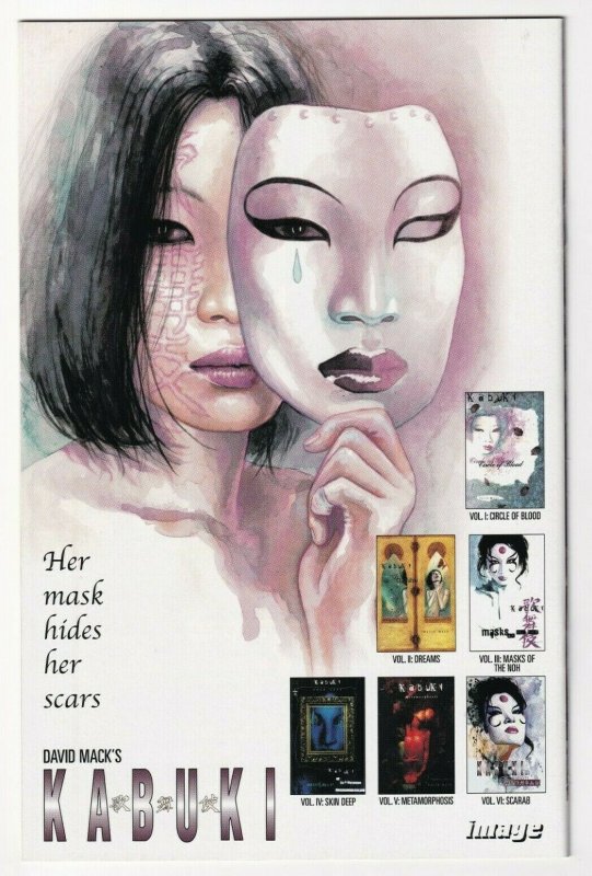 Kabuki The Ghost Play #1 November 2002 Image David Mack