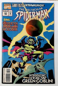 The Spectacular Spider-Man #225 (Jun 1995, Marvel) Hologram cover VF-