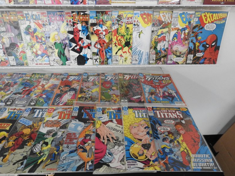 Huge Lot 160+ Comics W/ Spider-Man, Silver Surfer, Sub-Mariner+ Avg VF- Cond!