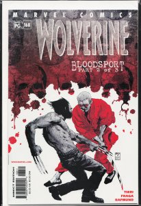 Wolverine #168 (2001) Wolverine