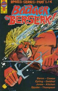 Badger Goes Berserk #1 VF ; First | Mike Baron