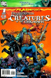 Flashpoint: Frankenstein And the Creatures of the Unknown #1 VF ; DC | Jeff Lemi