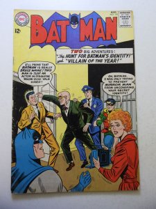 Batman #157 (1963) VG Condition moisture stain bc