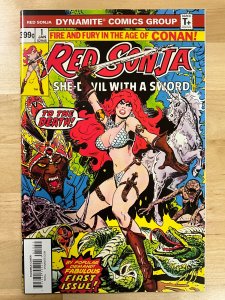 Red Sonja #1 Dynamite Reprint Cover (1977)