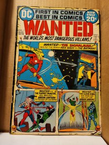 Wanted, The World's Most Dangerous Villains #1 (1972) abc