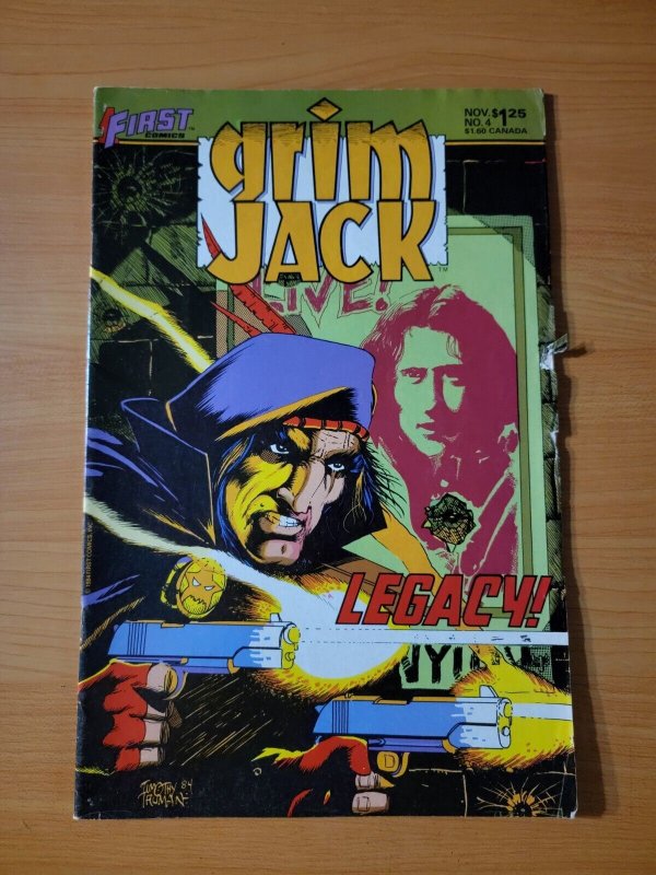 Grim Jack #4 ~ DOLLAR BIN ~ 1984 First Comics