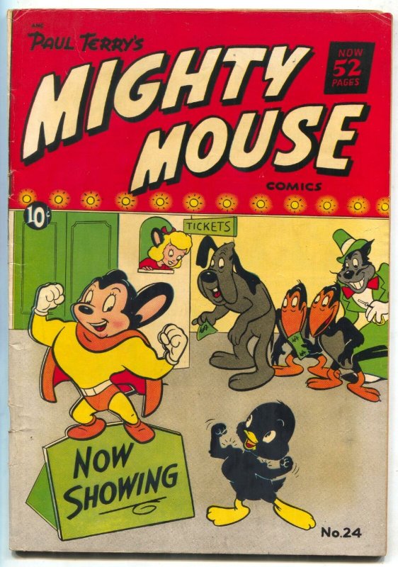 Mighty Mouse #24 1951-St John Golden Age comic FN-