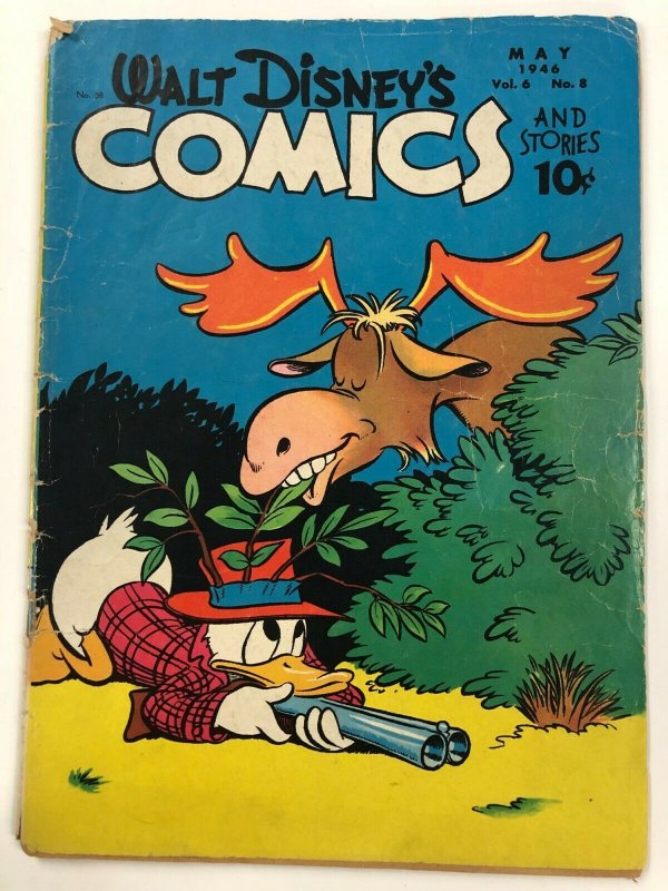 WALT DISNEYS COMICS & STORIES 68 May 1946 GOOD classic Golden Age