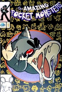 AMAZING POCKET MONSTERS #1 NYCC VENOMIZED PSYDUCK EMBOSSED RAW/METAL COVER SET.