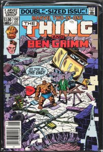 Marvel Two-in-One #100 (1983) Ben Grimm