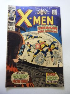 The X-Men #37 (1967) 1st App of Mutant Master! GD+ Condition See desc