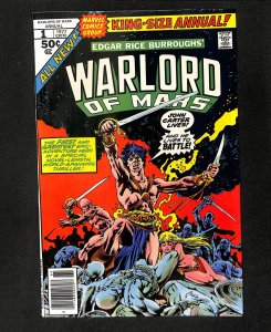 John Carter Warlord of Mars Annual #1
