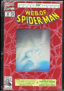 Web of Spider-Man #90 Second Print Cover (1992) Spider-Man