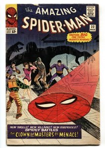 Amazing Spider-Man #22-1st PRINCESS PYTHON-1965-VG