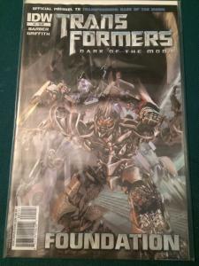 Transformers Dark Of The Moon Prequel #1 Foundation