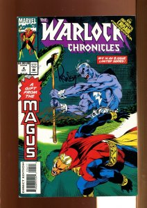 Warlock Infinity Watch #4 - SIGNED BY TOM RANEY/KEITH WILLIAMS! (9.0) 1993