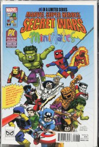 Secret Wars #4 San Diego Comic Con Cover (2015) God Emperor Doom