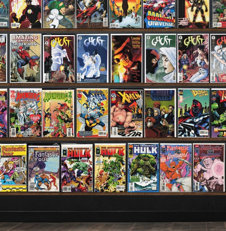 Huge Lot 140+ Comics with Fantastic Four, Cable, The Mighty Thor & More!