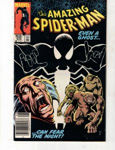 The Amazing Spider-Man #255 1984 VFNM High-Grade Red Ghost, 1st Black Fox Wow!