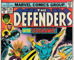 Defenders(vol. 1) # 28 Guardians of The Galaxy ! 1st Full app. of Starhawk