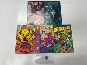 5 IMAGE comic books Deathblow #6 9 Dreadstar #34 Insider DNAgents #19 13 KM21