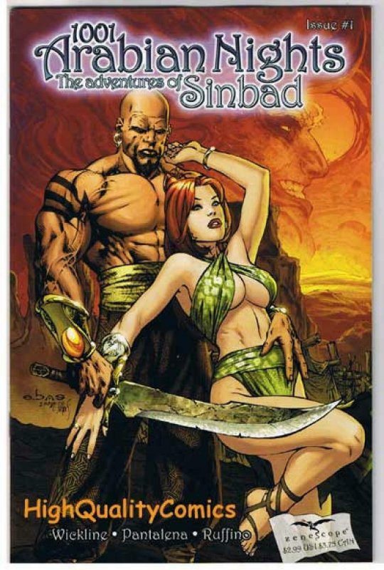 1001 ARABIAN NIGHTS #0 1 2 3 4 5, Sinbad, Zenescope, Grimm Fairy Tales, A, 0-5