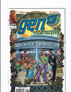 Lot Of 8 Gen 13 Image Comic Books # 1 2 3 Interactive Wired 1 3D 1 + 3 4 5 J241