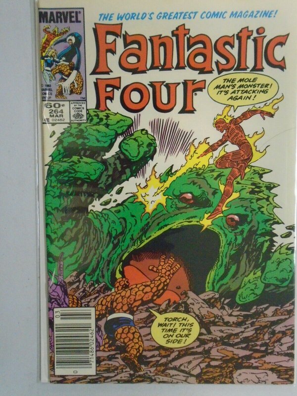 Fantastic Four #264 Newsstand edition 6.0 FN (1984 1st Series)