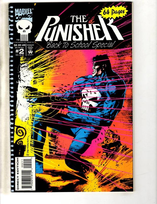 6 Punisher Marvel Comics # 1 + #1 + Armory 3 + School Special 1 2 Valentine CR35