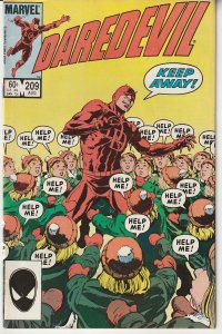 Daredevil(vol. 1)# 209 Little Girl Is Da Bomb !