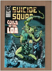 Suicide Squad #37 DC Comics 1990 Ostrander DEADSHOT POISON IVY VF 8.0