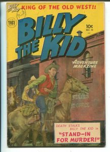 Billy The Kid #10 1952-Superior-western comic-photo cover-Canadian variant-VG