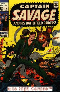 CAPTAIN SAVAGE (1968 Series) #9 Very Good Comics Book