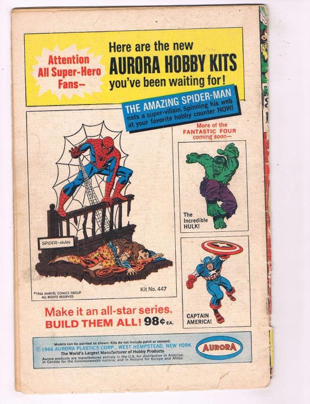 (Uncanny) X-Men # 28 GD Marvel Comic Book Silver Age Angel Beast Iceman MS1